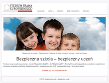 Tablet Screenshot of bezpieczna-szkola.com